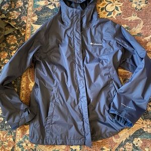 Women’s Navy Rain Jacket